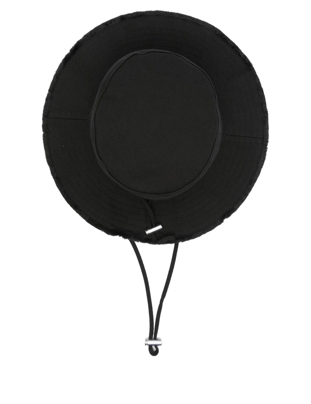 Cappello bucket Le Bob Artichaut in nero Jacquemus - unisex 