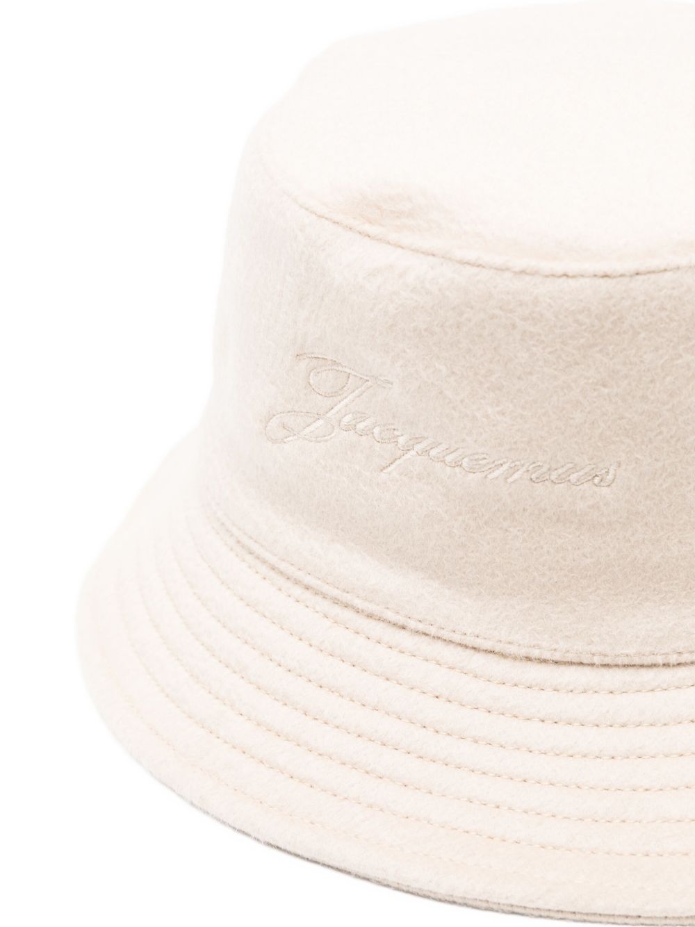 Cappello "le bob cachemiro" in avorio Jacquemus - unisex 
