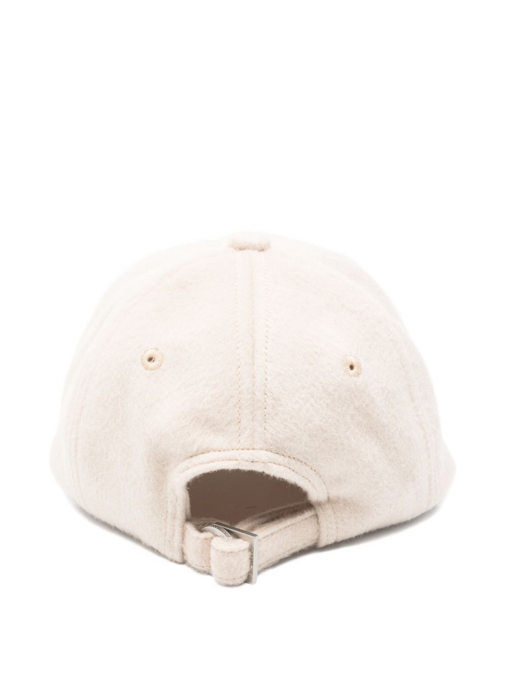 Cappello la casquette cachemiro in beige Jacquemus - unisex 
