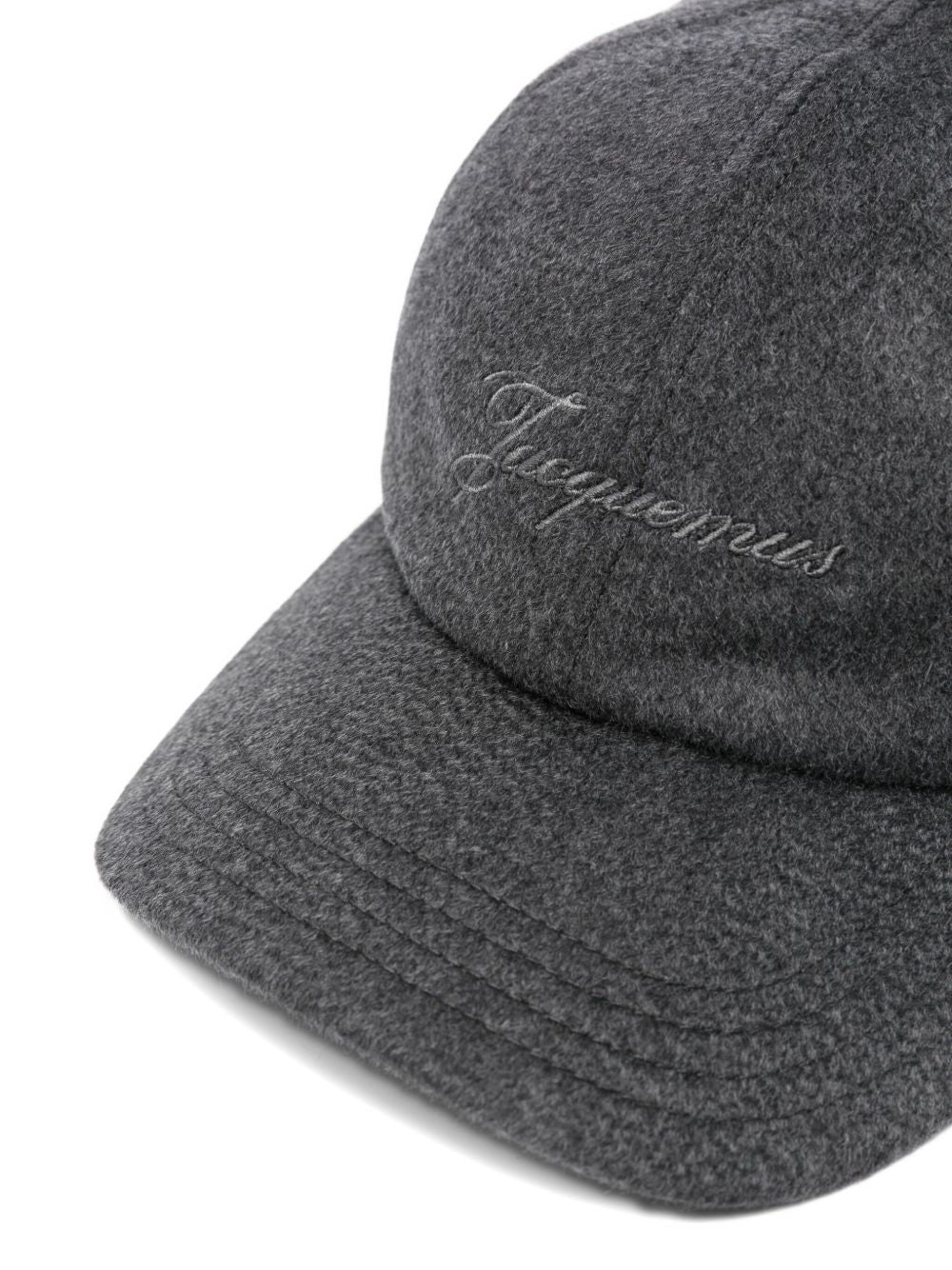 Cappello da baseball con logo in grigio Jacquemus - unisex 