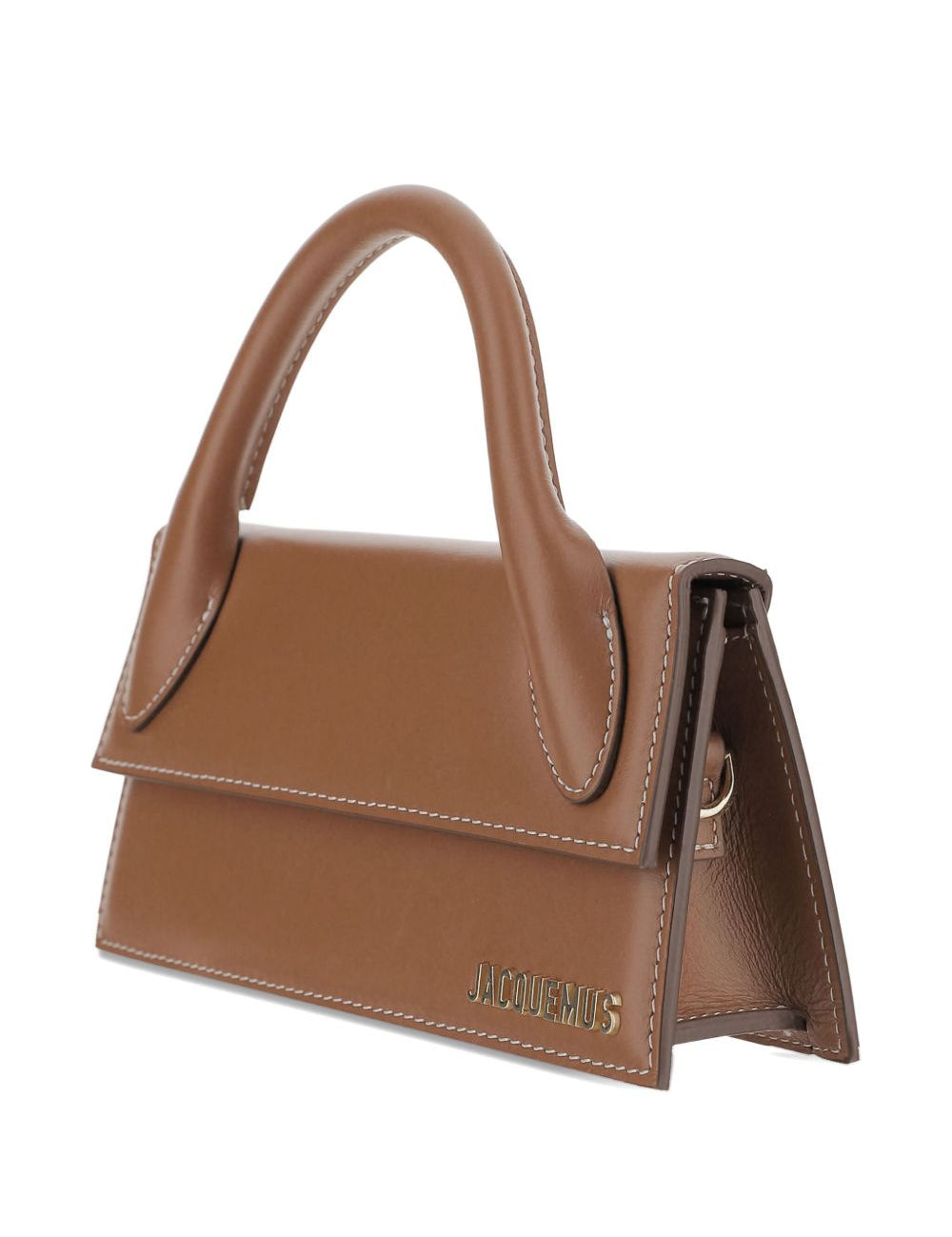 Borsa le chiquito long in marrone Jacquemus - donna 