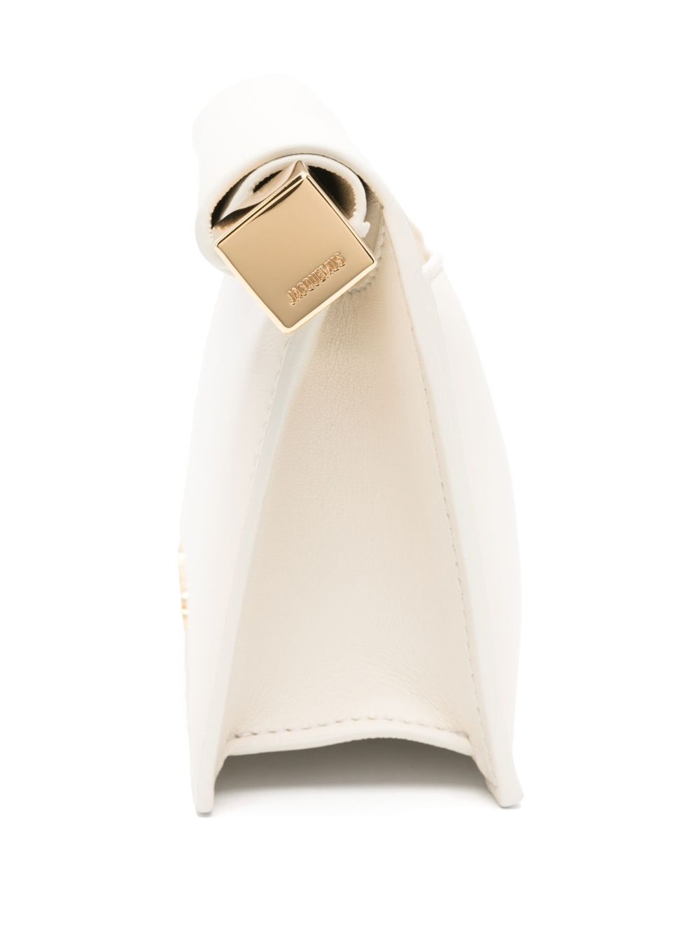 Borsa le petit rond carre  in bianco Jacquemus - donna 
