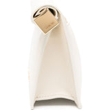 Borsa le petit rond carre  in bianco Jacquemus - donna 
