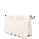 Borsa le petit rond carre  in bianco Jacquemus - donna 