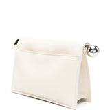 Borsa le petit rond carre  in bianco Jacquemus - donna 
