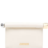 Borsa le petit rond carre  in bianco Jacquemus - donna 