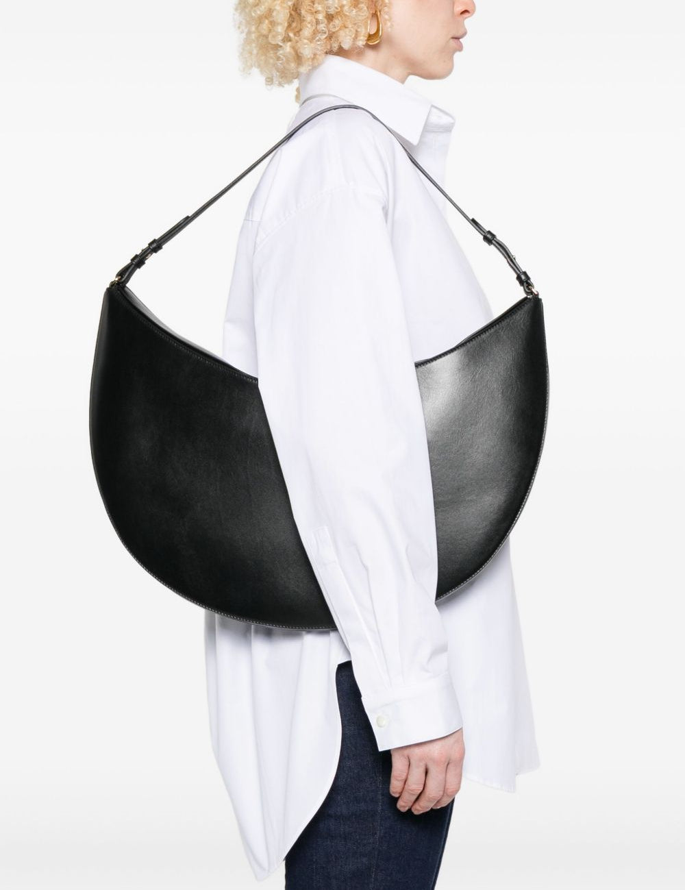 Borsa le sac ovalo in nero Jacquemus - donna 