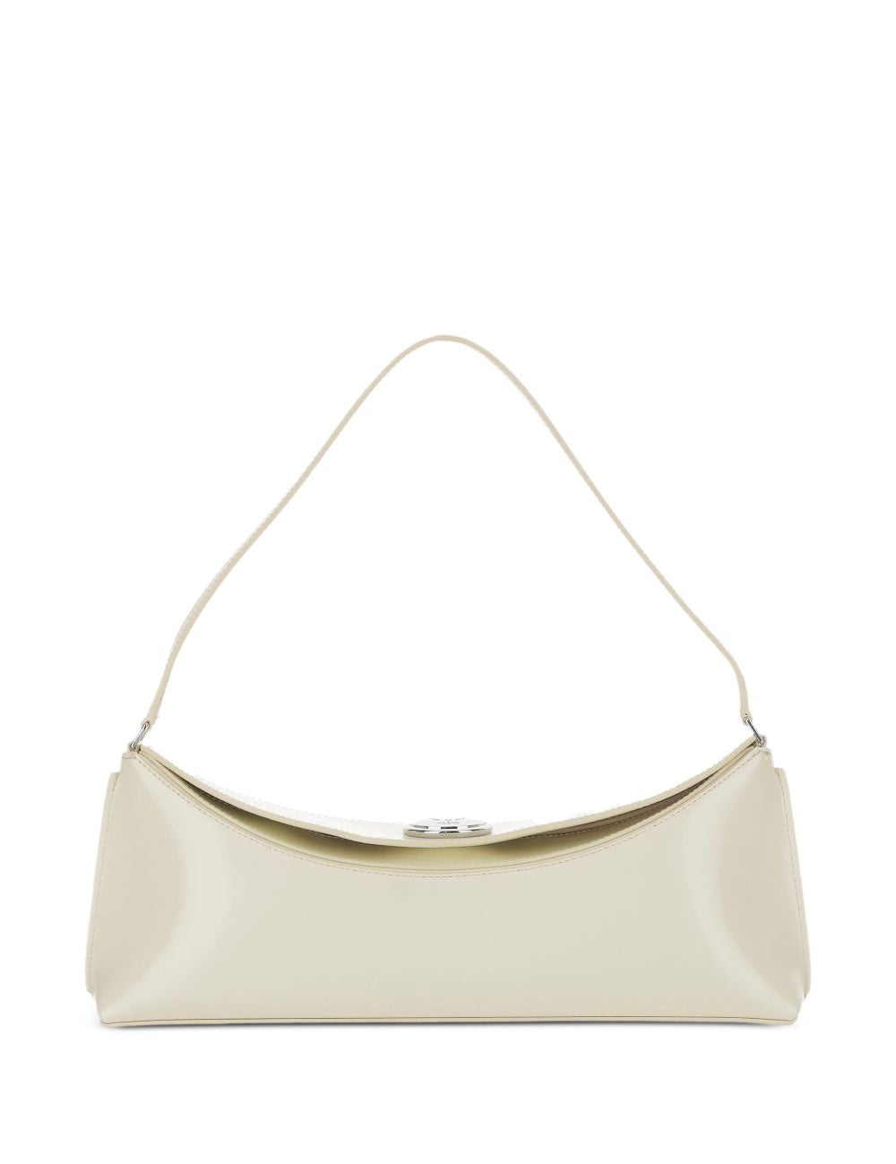 Borsa la ovalo clutch in avorio Jacquemus - donna 