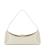 Borsa la ovalo clutch in avorio Jacquemus - donna 