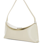 Borsa la ovalo clutch in avorio Jacquemus - donna 