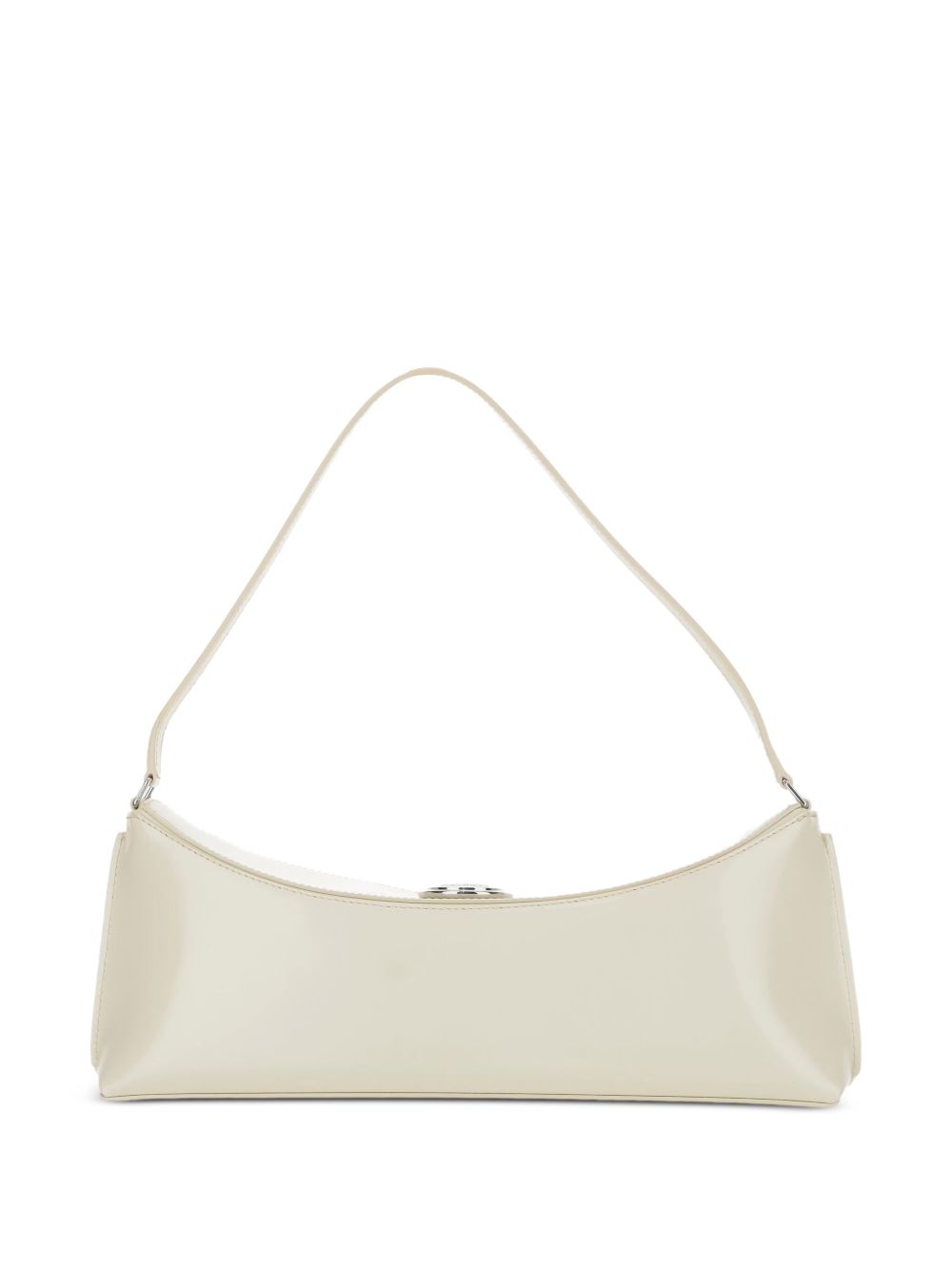 Borsa la ovalo clutch in avorio Jacquemus - donna 