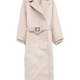 Capospalla Le Trench Trapezi in beige 