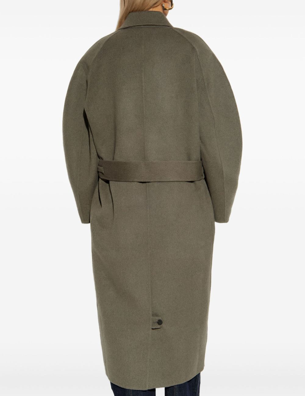 Cappotto le manteau d'homme curvio in verde Jacquemus - donna 