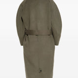 Cappotto le manteau d'homme curvio in verde Jacquemus - donna 