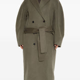 Cappotto le manteau d'homme curvio in verde Jacquemus - donna 