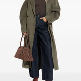 Cappotto le manteau d'homme curvio in verde Jacquemus - donna 