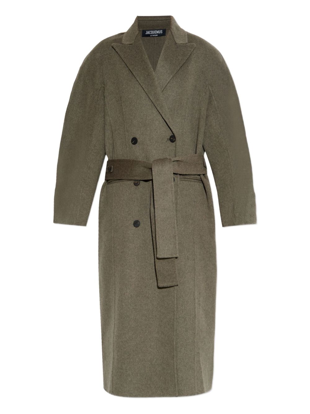 Cappotto le manteau d'homme curvio in verde Jacquemus - donna 