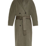 Cappotto le manteau d'homme curvio in verde Jacquemus - donna 