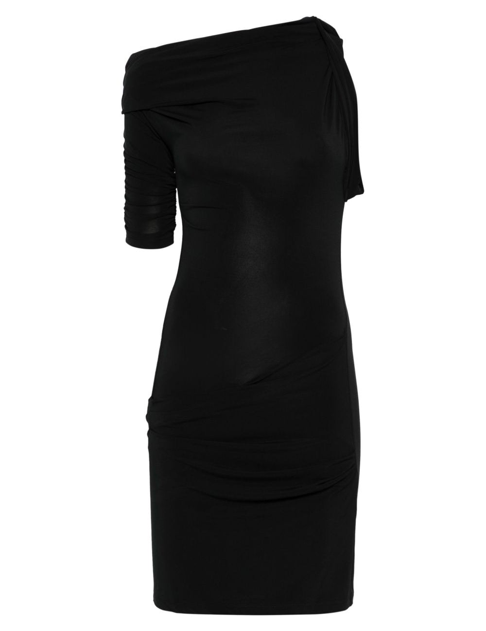Abito corto The Drapeado in nero Jacquemus - donna 