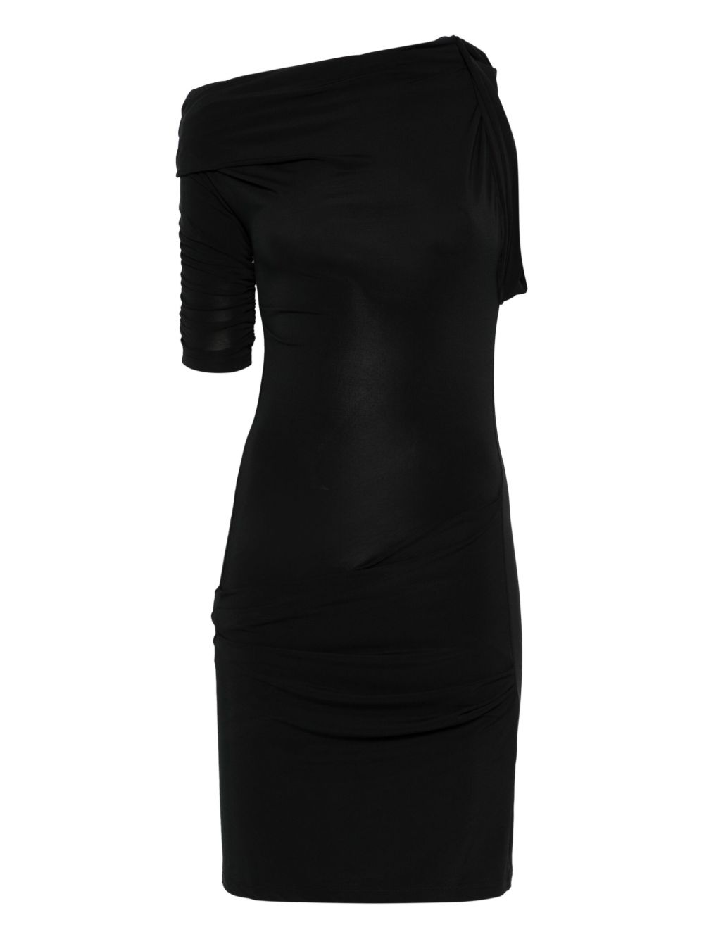 Abito corto The Drapeado in nero Jacquemus - donna 