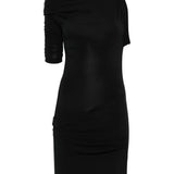 Abito corto The Drapeado in nero Jacquemus - donna 