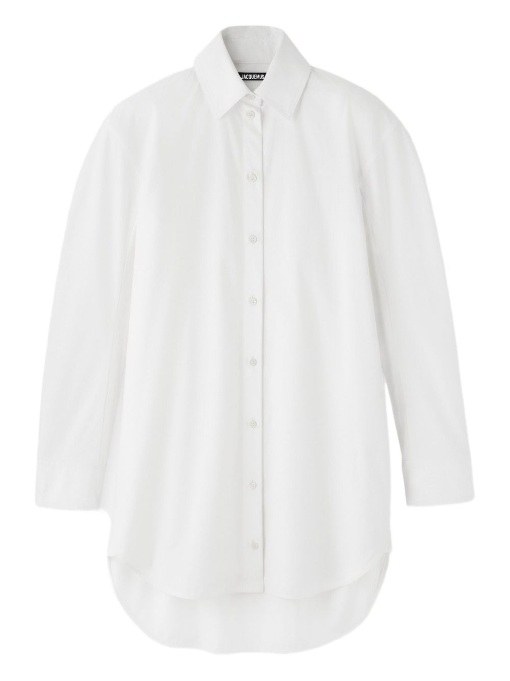Chemisier la robe chemise ovalo in bianco Jacquemus - donna 