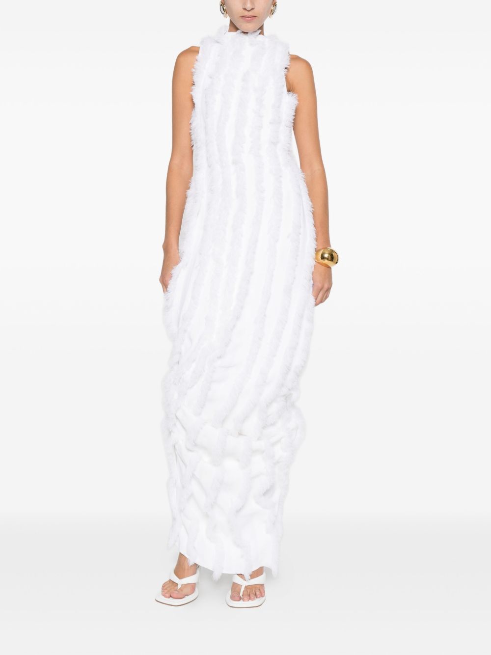 Abito La robe disfare in bianco Jacquemus - donna 