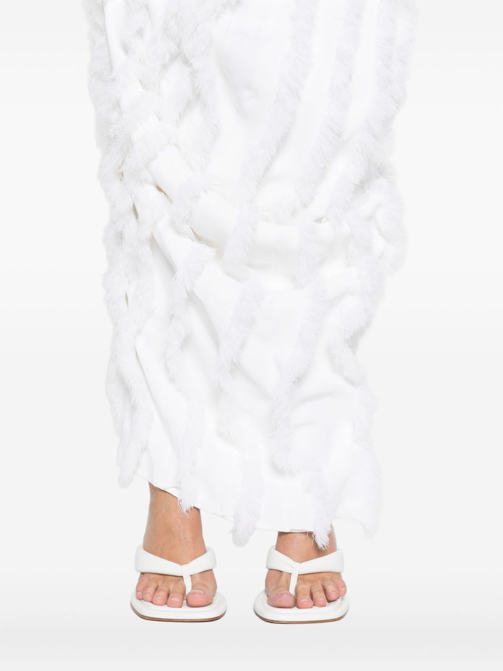 Abito La robe disfare in bianco Jacquemus - donna 