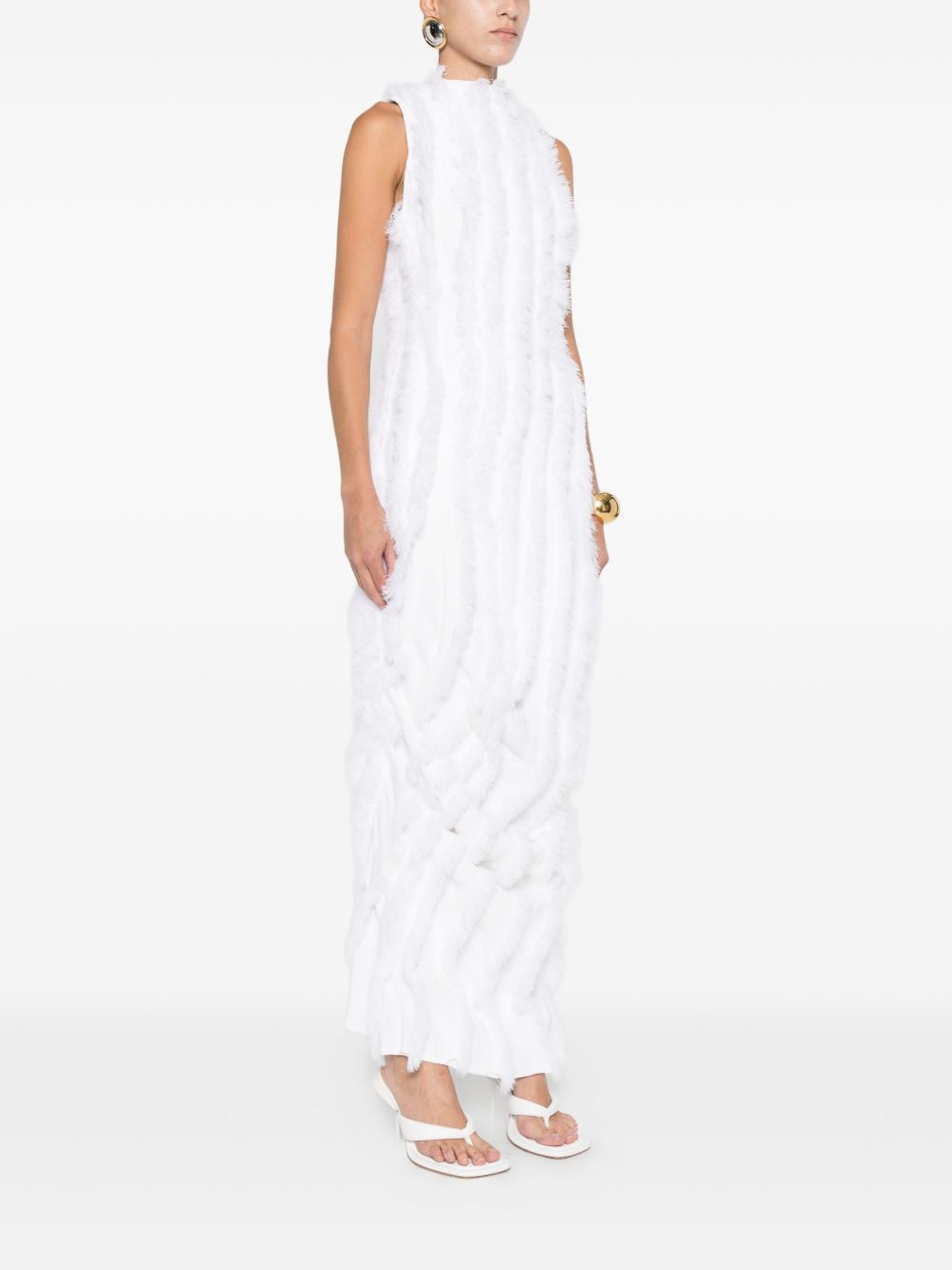 Abito La robe disfare in bianco Jacquemus - donna 