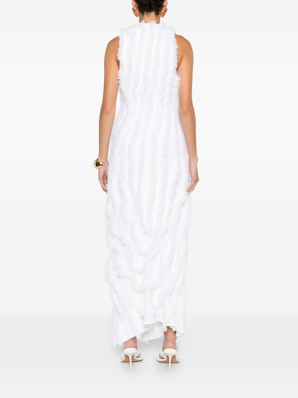 Abito La robe disfare in bianco Jacquemus - donna 