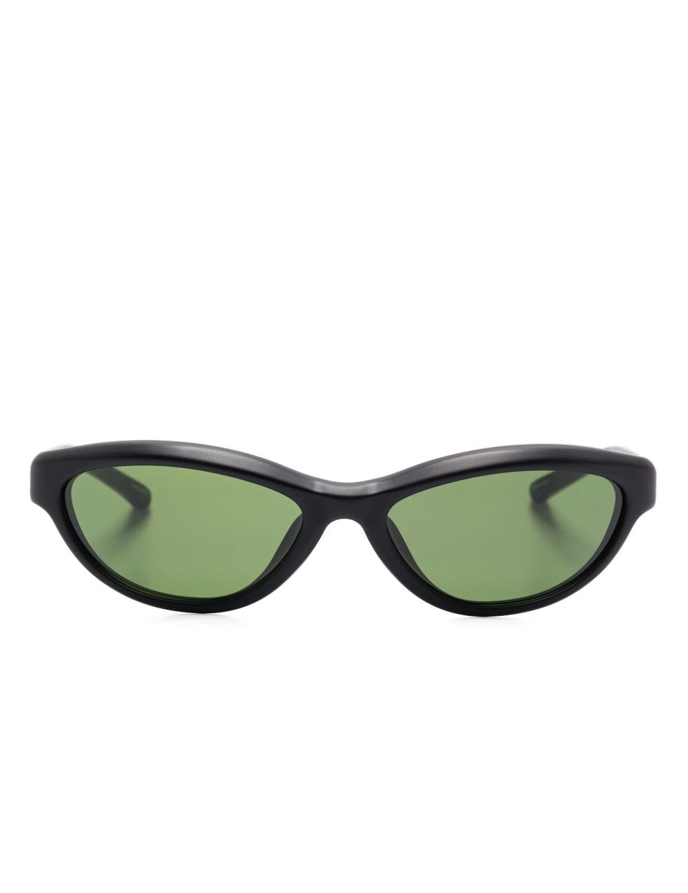 Occhiali da sole les lunettes curvo in nero Jacquemus - unisex 