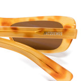 Occhiali da sole les lunettes capri in beige Jacquemus - unisex<BR/><BR/> 