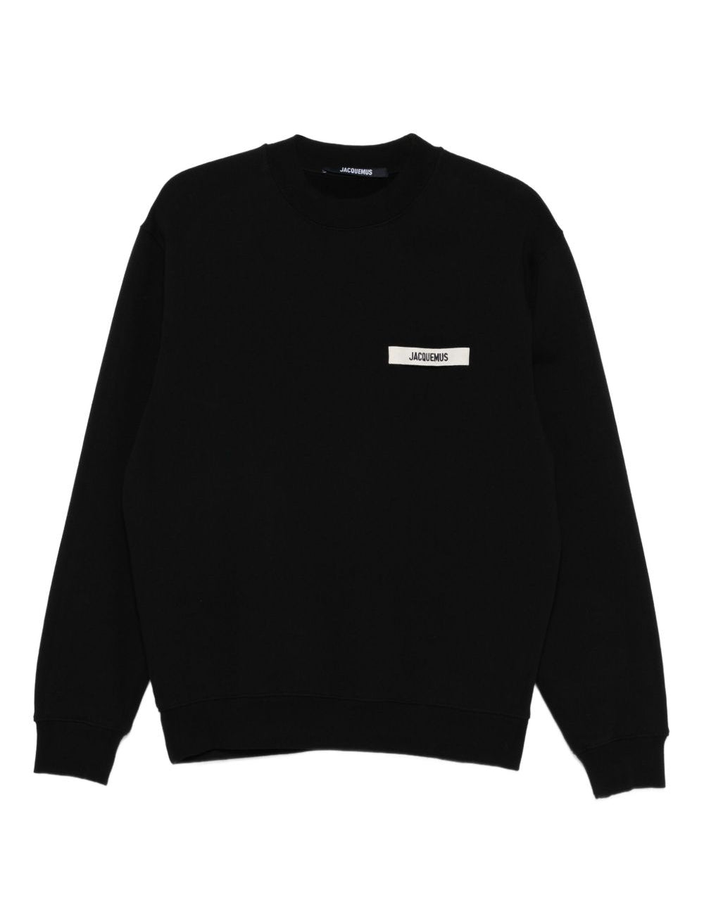Felpa Le Sweatshirt Gros Grain in nero Jacquemus - uomo 