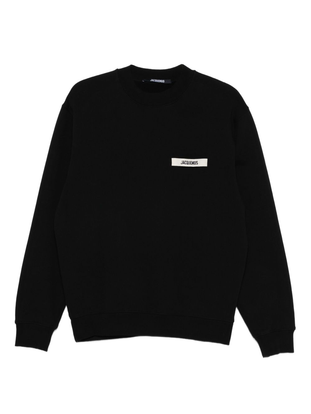 Felpa Le Sweatshirt Gros Grain in nero Jacquemus - uomo 