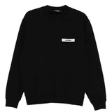 Felpa Le Sweatshirt Gros Grain in nero Jacquemus - uomo 