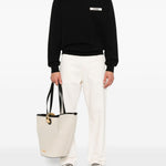 Felpa Le Sweatshirt Gros Grain in nero Jacquemus - uomo 