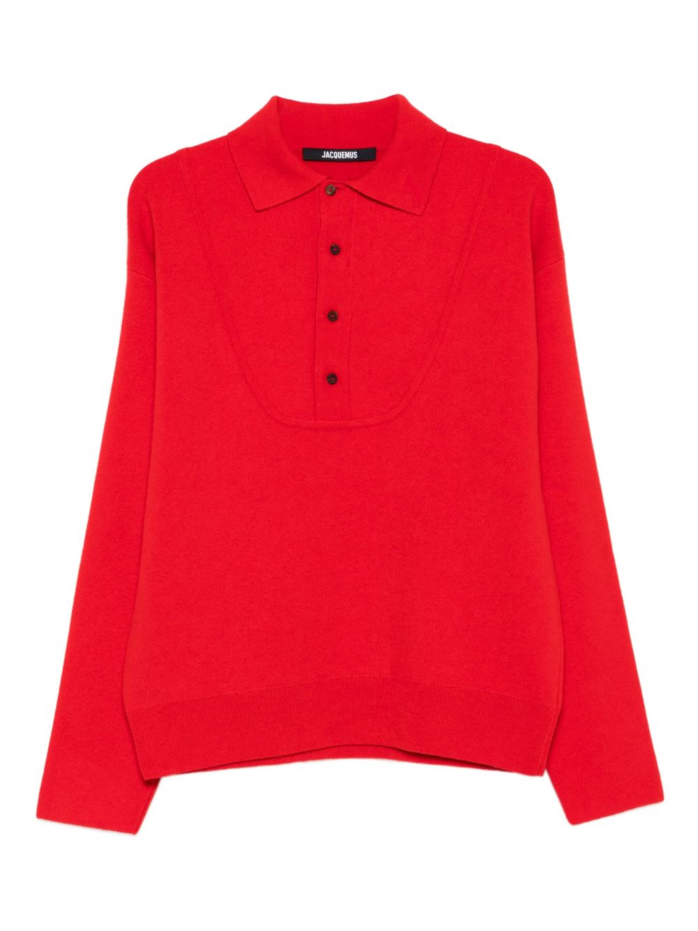 Maglione "LA MAILLE VAREUSE PALLONE" in rosso Jacquemus - uomo 