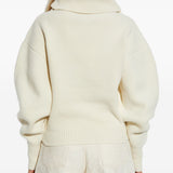Maglione "la maille pallone" in avorio Jacquemus - donna 