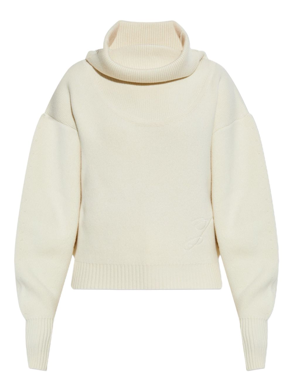 Maglione "la maille pallone" in avorio Jacquemus - donna 
