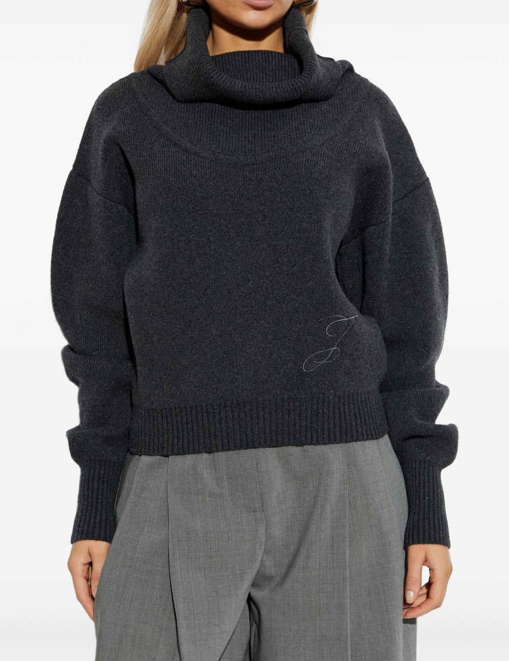 Maglione "la maille pallone" in grigio Jacquemus - donna 