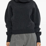 Maglione "la maille pallone" in grigio Jacquemus - donna 
