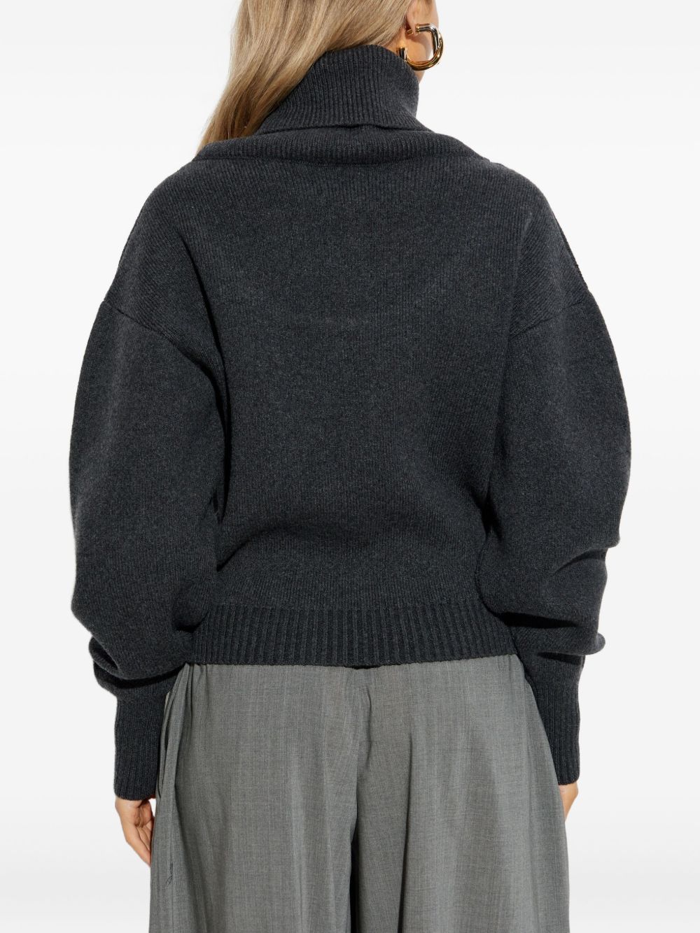 Maglione "la maille pallone" in grigio Jacquemus - donna 