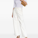 Top "Le tshirt spallina" in bianco Jacquemus - donna 