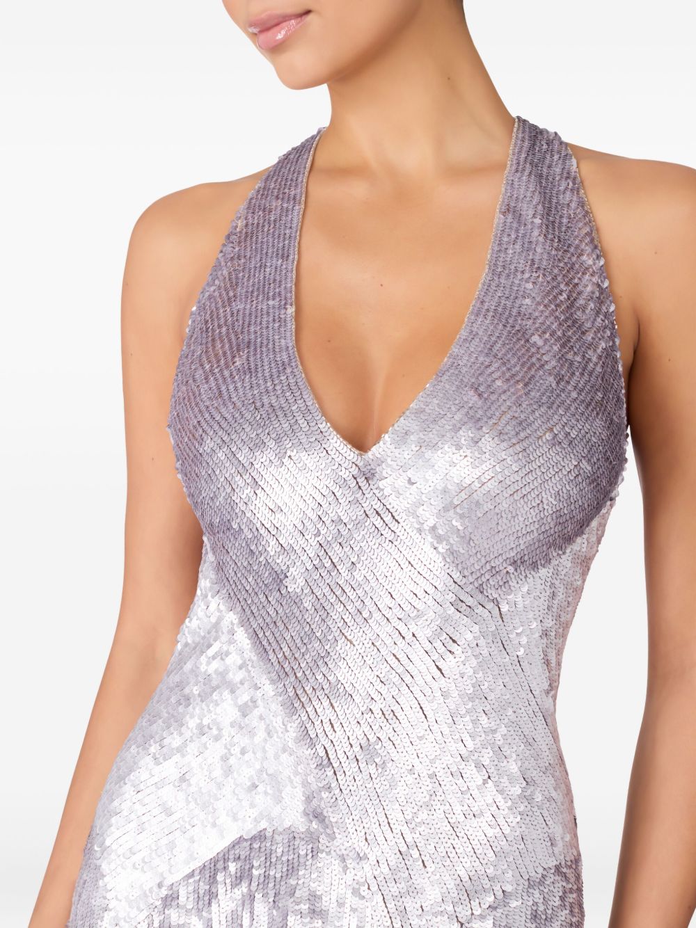 Abito lungo Night Fever in lilla Jenny packham - donna 
