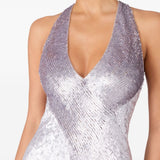 Abito lungo Night Fever in lilla Jenny packham - donna 