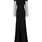 Abito lungo Etienne in nero Jenny packham - donna 