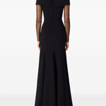 Abito lungo Etienne in nero Jenny packham - donna 