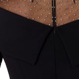 Abito lungo Etienne in nero Jenny packham - donna 