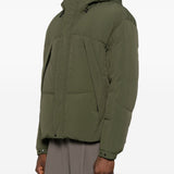 Piumino con cappuccio in verde Jg1 - uomo 