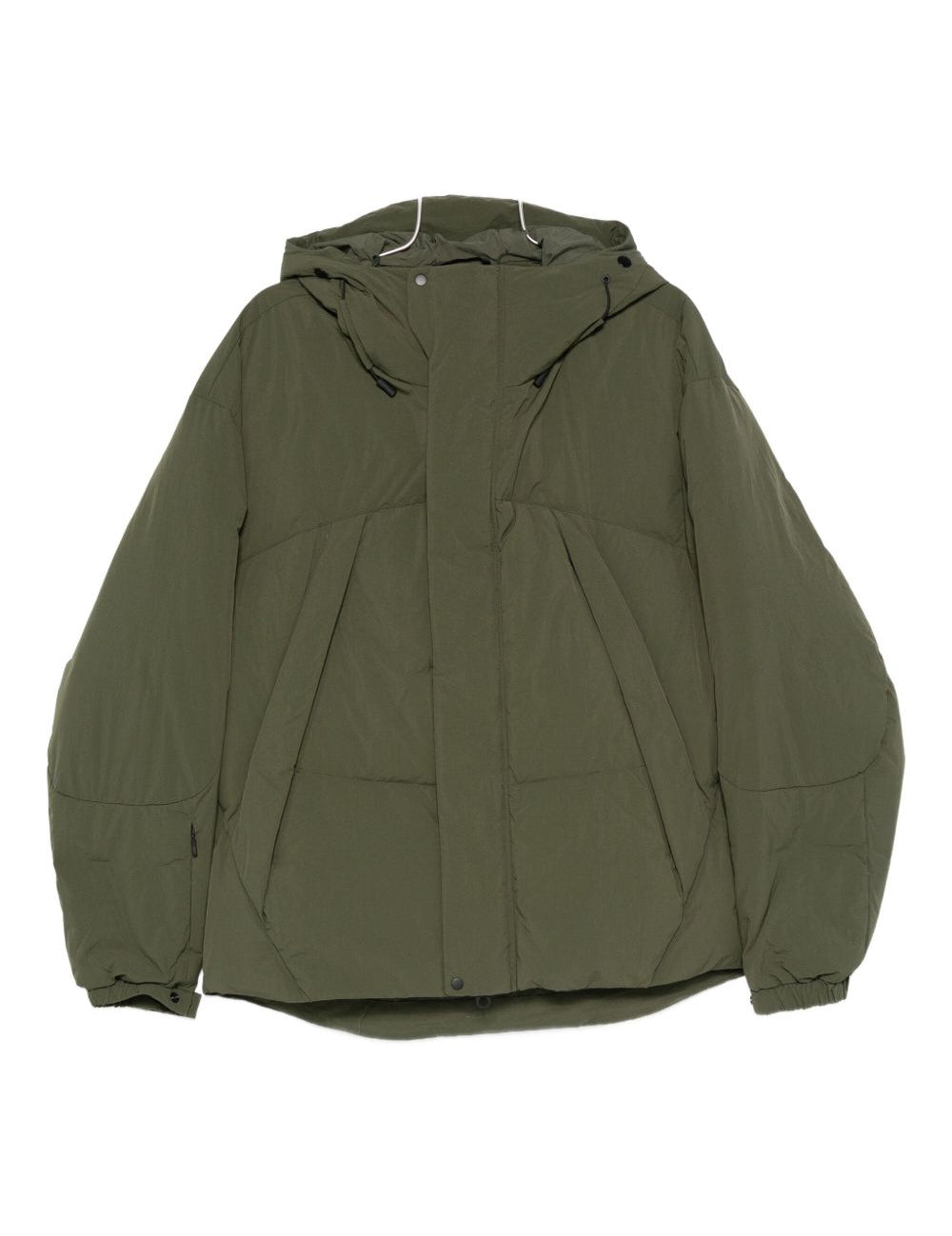 Piumino con cappuccio in verde Jg1 - uomo 